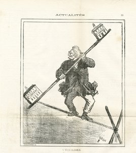 Illustration von Cham (1819-1879) in Le Charivari von Amédée de Noé