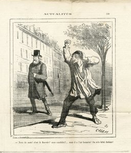 Illustration von Cham (1819-1879) in Le Charivari von Amédée de Noé