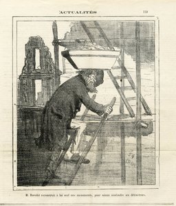 Illustration von Cham (1819-1879) in Le Charivari von Amédée de Noé