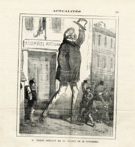 Illustration von Cham (1819-1879) in Le Charivari von Amédée de Noé