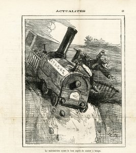 Illustration von Cham (1819-1879) in Le Charivari von Amédée de Noé