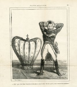 Illustration von Cham in Le Charivari von Amédée de Noé