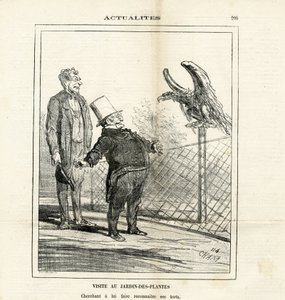 Illustration von Cham (1819-1879) in The Charivari