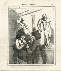 Illustration von Cham (1819-1879) in The Charivari von Amédée de Noé