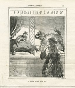 Illustration von Cham (1819-1879) in Le Charivari von Amédée de Noé