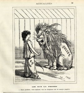 Le Charivari von Amédée de Noé