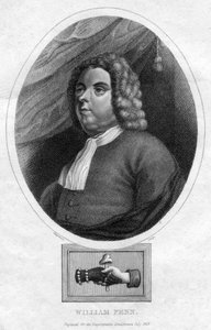 William Penn, Gründer der Provinz Pennsylvania, 1823 von Chapman and Co