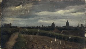 Gesamtansicht von Paris von den Gobelins