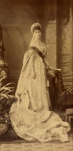 Porträt von Großfürstin Elisabeth Fjodorowna (1864-1918), Prinzessin Elisabeth von Hessen und bei Rhein von Charles Bergamasco