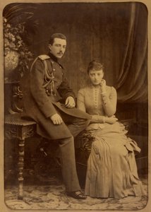 Großfürst Michael Michailowitsch von Russland und Großfürstin Anastasia Michailowna von Russland