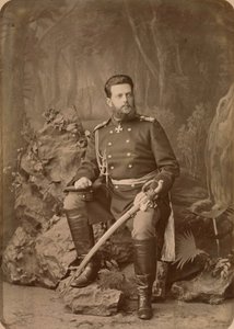 Porträt von Großherzog Wladimir Alexandrowitsch von Russland