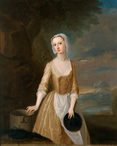 Catherine Hyde, Herzogin von Queensbury als Milchmädchen, ca. 1770