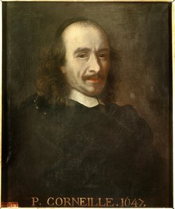 Porträt von Pierre Corneille (1606-1684), französischer Dichter von Charles (after) Le Brun