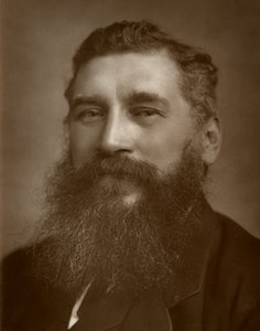 Joseph Knight, britischer Schriftsteller und Theaterkritiker, 1884 von Charles A. Long