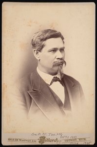 Porträt von Orlando Metcalfe Poe 1832-1895, 31. Oktober 1883