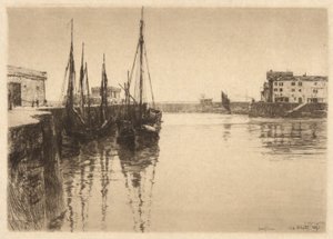 Honfleur von Charles A. Platt