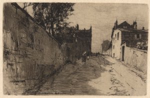 Rue de MontCenis, Montmartre von Charles A. Platt