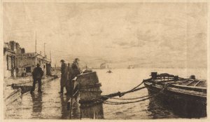 Der Kai in Havre von Charles A. Platt