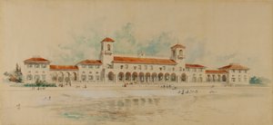 Hauptgebäude, Richmond Beach Park, Staten Island von Charles Adams Platt