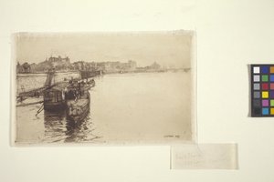 Passagierschiffe auf der Seine von Charles Adams Platt