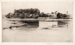 Der Charles River, 1890 von Charles Adams Platt