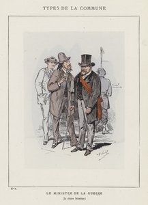 Der Kriegsminister, Bürger Delescluze von Charles Albert d Arnoux Bertall