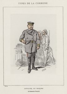 Marineoffizier, Le Commandant Durassier von Charles Albert d Arnoux Bertall