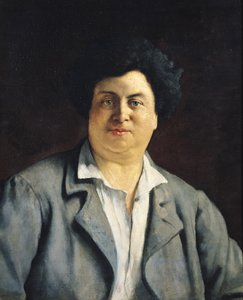 Porträt von Alexandre Dumas père (1802-70), 1878