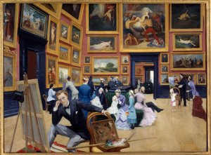Innenansicht des Musée des Beaux Arts de Rouen