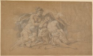 Diana und Endymion von Charles Antoine Coypel