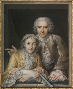 Porträt von Philippe Coypel und seiner Frau