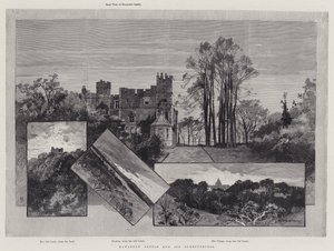 Das Leben von William Ewart Gladstone, Hawarden Castle und seine Umgebung