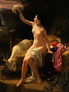 Eine pastorale Idylle von Charles Auguste Steuben