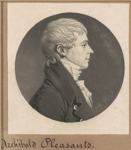 Archibald Pleasants, Jr. von Charles B. J. Févret de Saint Mémin