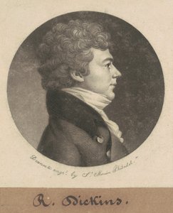 Asbury Dickins von Charles B. J. Févret de Saint Mémin
