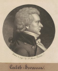 Caleb Swan von Charles B. J. Févret de Saint Mémin