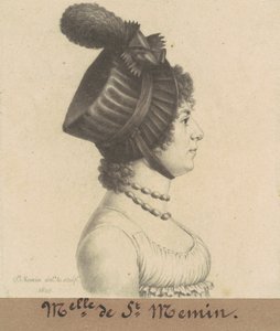 Étiennette-Charlotte-Adélaïde Févret de Saint-Mémin von Charles B. J. Févret de Saint Mémin