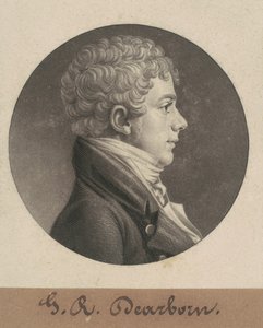 George Raleigh Dearborn von Charles B. J. Févret de Saint Mémin