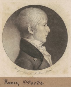 Henry Woods von Charles B. J. Févret de Saint Mémin