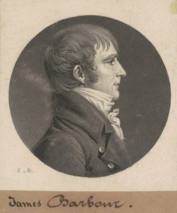 James Barbour von Charles B. J. Févret de Saint Mémin