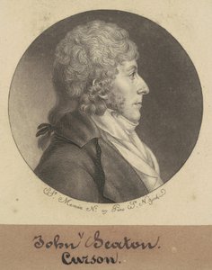 John Curzon Seton von Charles B. J. Févret de Saint Mémin