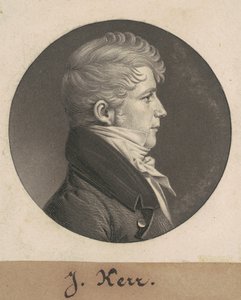 John Leeds Kerr von Charles B. J. Févret de Saint Mémin