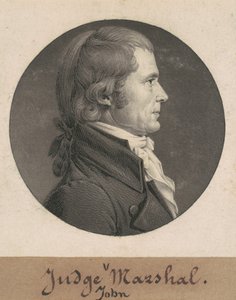 John Marshall von Charles B. J. Févret de Saint Mémin