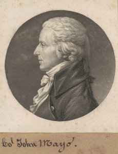 John Mayo II von Charles B. J. Févret de Saint Mémin