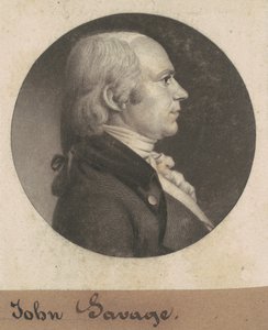 John Savage von Charles B. J. Févret de Saint Mémin