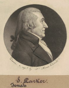 Josiah Parker von Charles B. J. Févret de Saint Mémin