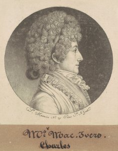 Mary Bache McEvers von Charles B. J. Févret de Saint Mémin
