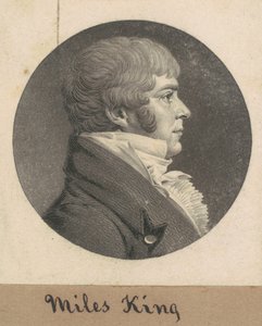 Miles King, Jr. von Charles B. J. Févret de Saint Mémin