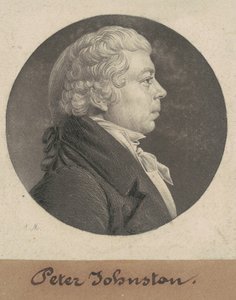 Peter Johnston, Jr. von Charles B. J. Févret de Saint Mémin