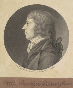Peter Schuyler Livingston von Charles B. J. Févret de Saint Mémin